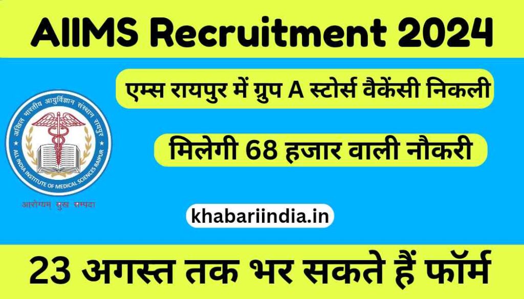 AIIMS Recruitment 2024